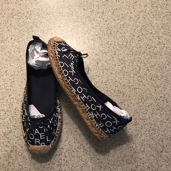 MICHAEL Michael Kors Other - Michael Kors Anya Navy Espadrilles Size 4 NEW